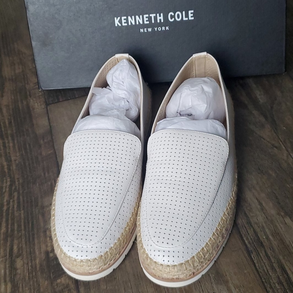 Kenneth Cole Perforated Jaxx Espadrille Loafer - Picture 2 of 7